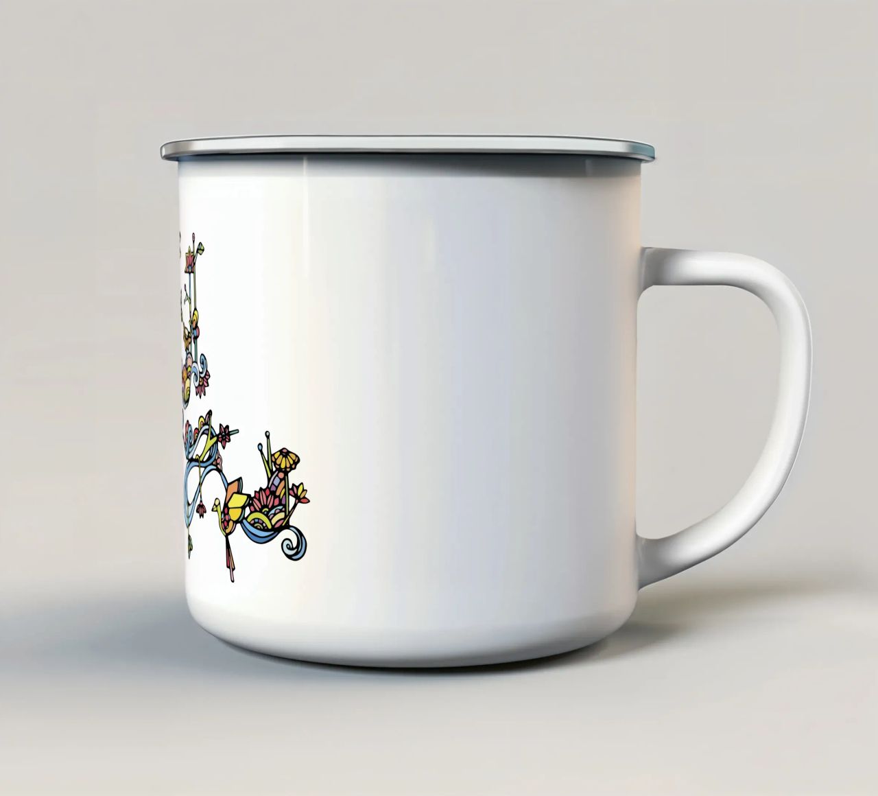 Oasis tazza in smalto da Ninhol