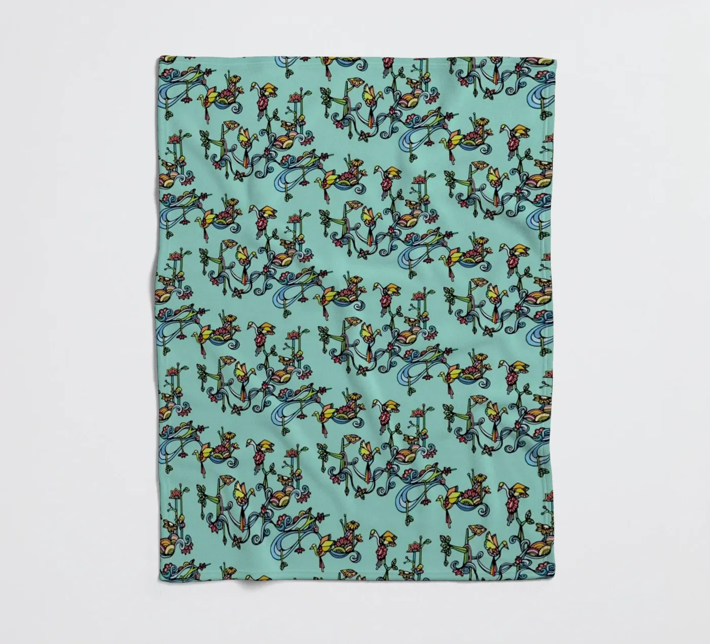 Oasis plaid polaire de Ninhol