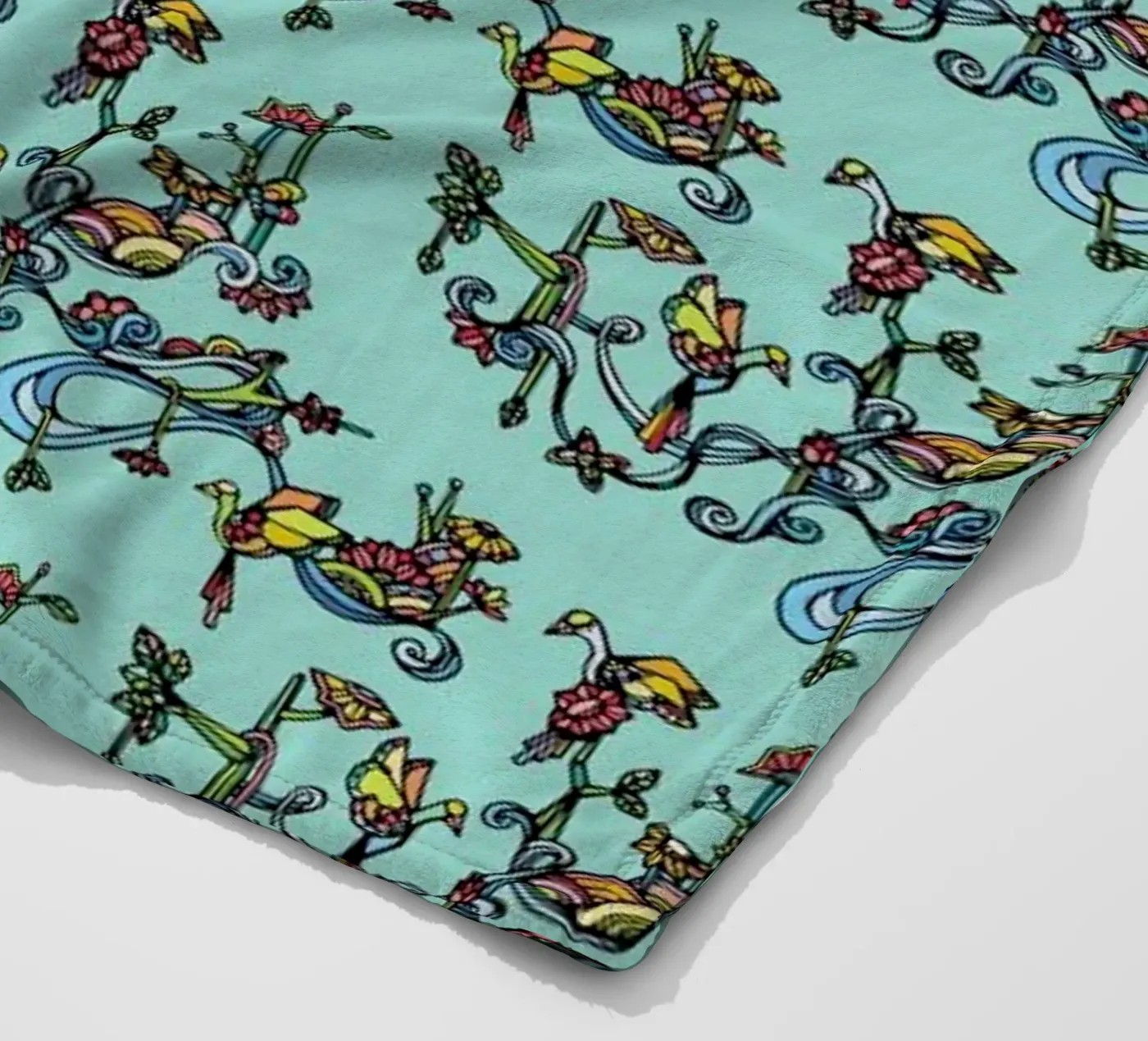 Oasis plaid polaire de Ninhol