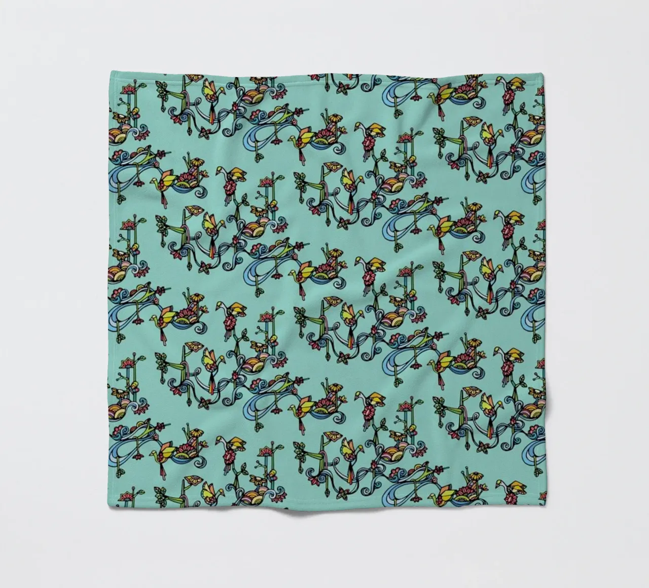 Oasis Fleecedecke von Ninhol