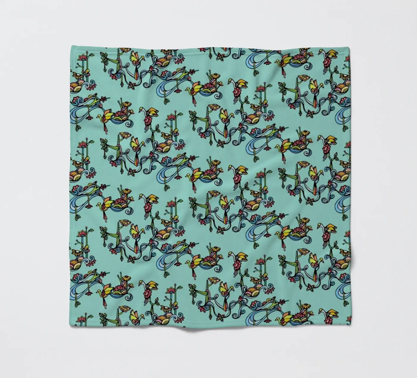 Oasis plaid polaire de Ninhol