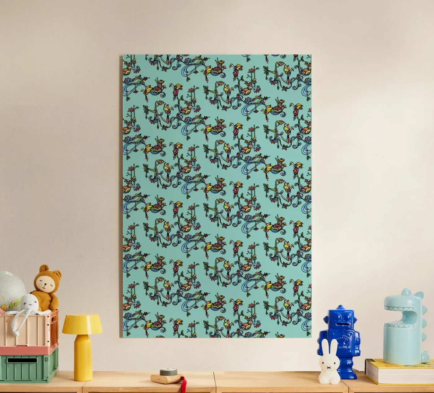 Oasis Acryl-Glas von Ninhol