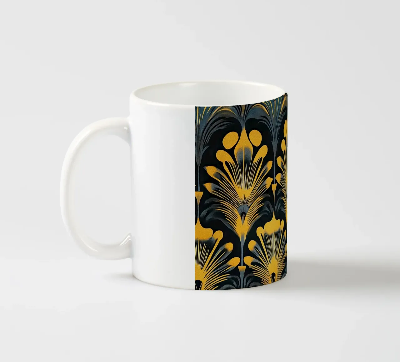 Art Deco "Deco Reverie" tazza in ceramica da Golden Era
