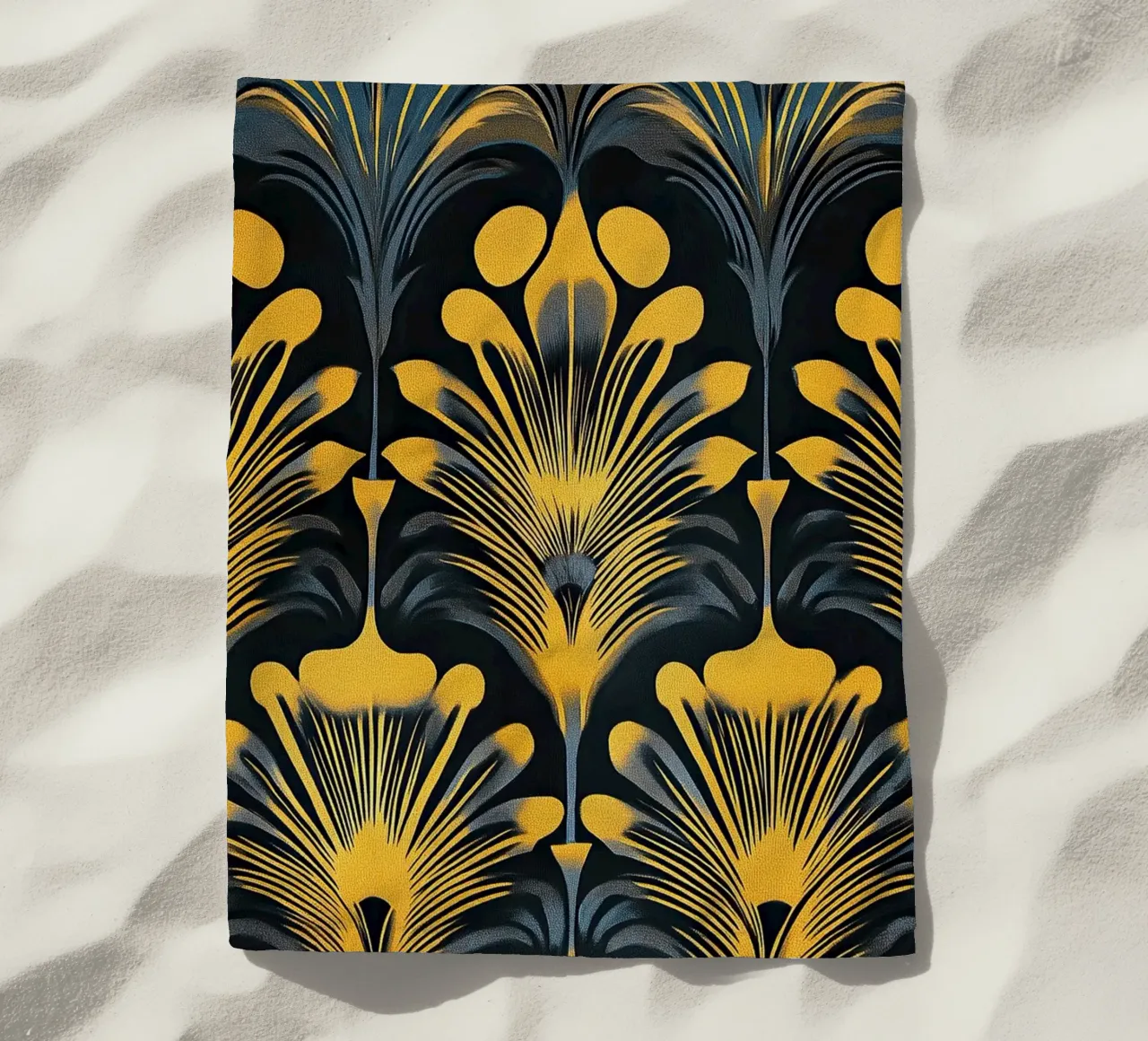 Art Deco "Deco Reverie" telo mare da Golden Era