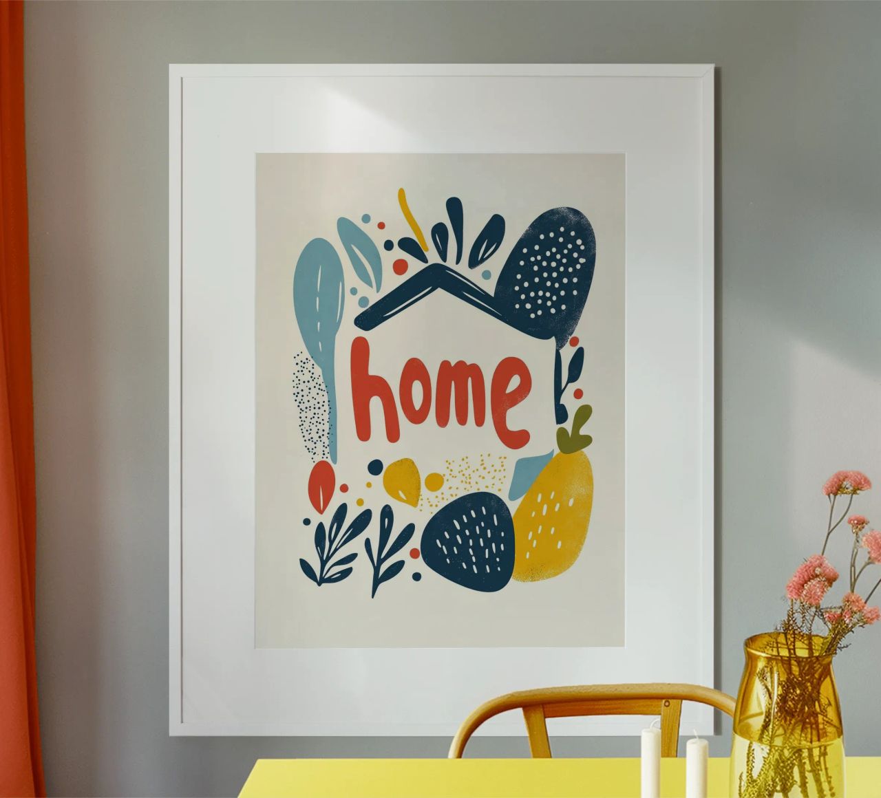 Home - 2 Poster von Art Typo Essentiel