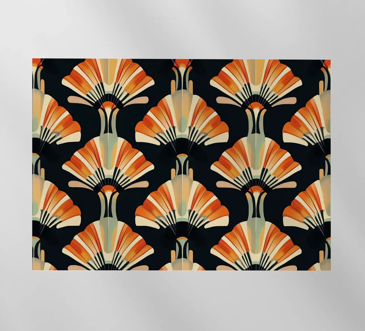 Art Deco "Modern Majesty" pellicola backlit da Golden Era
