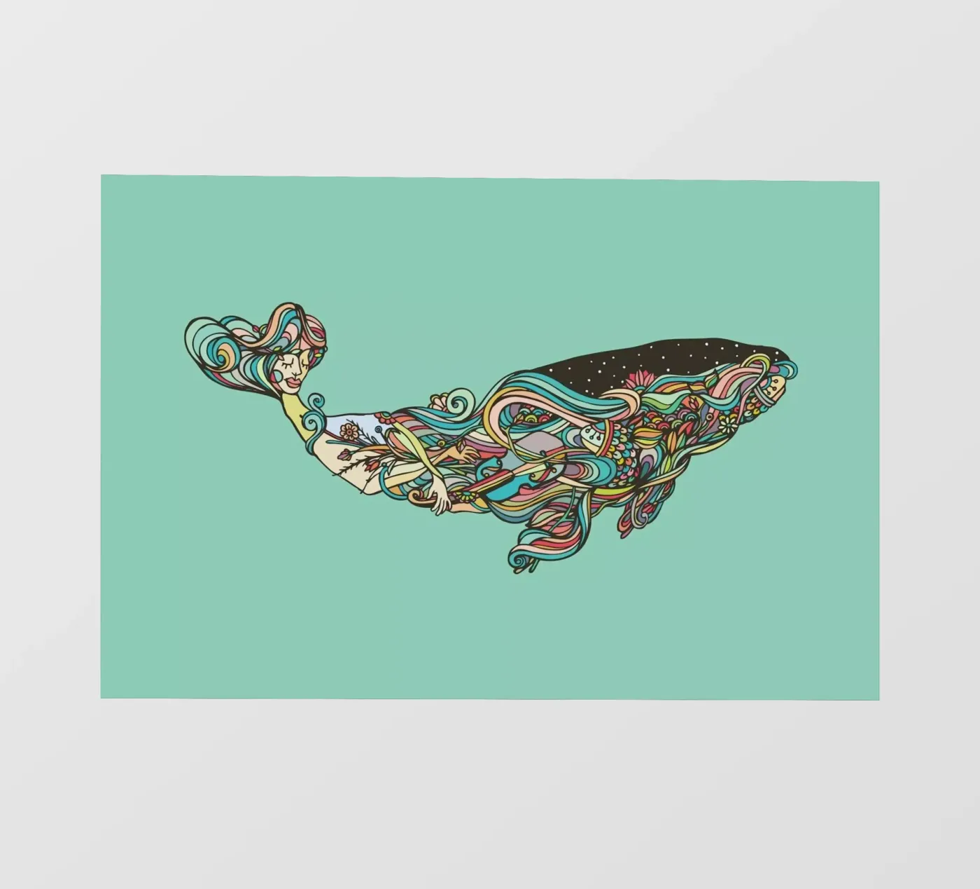 Whale pellicola backlit da Ninhol