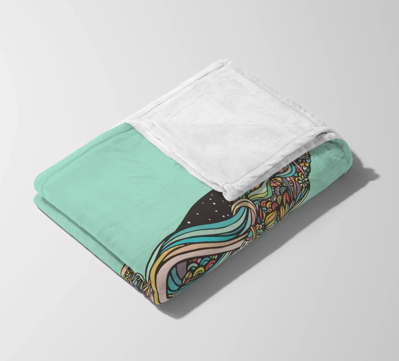 Whale fleecedeken van Ninhol