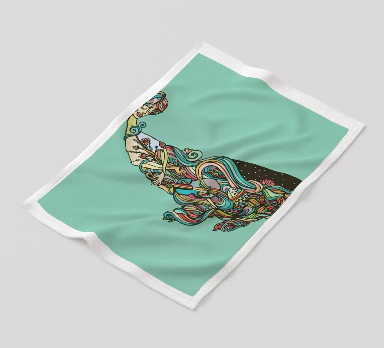 Whale fleecedeken van Ninhol