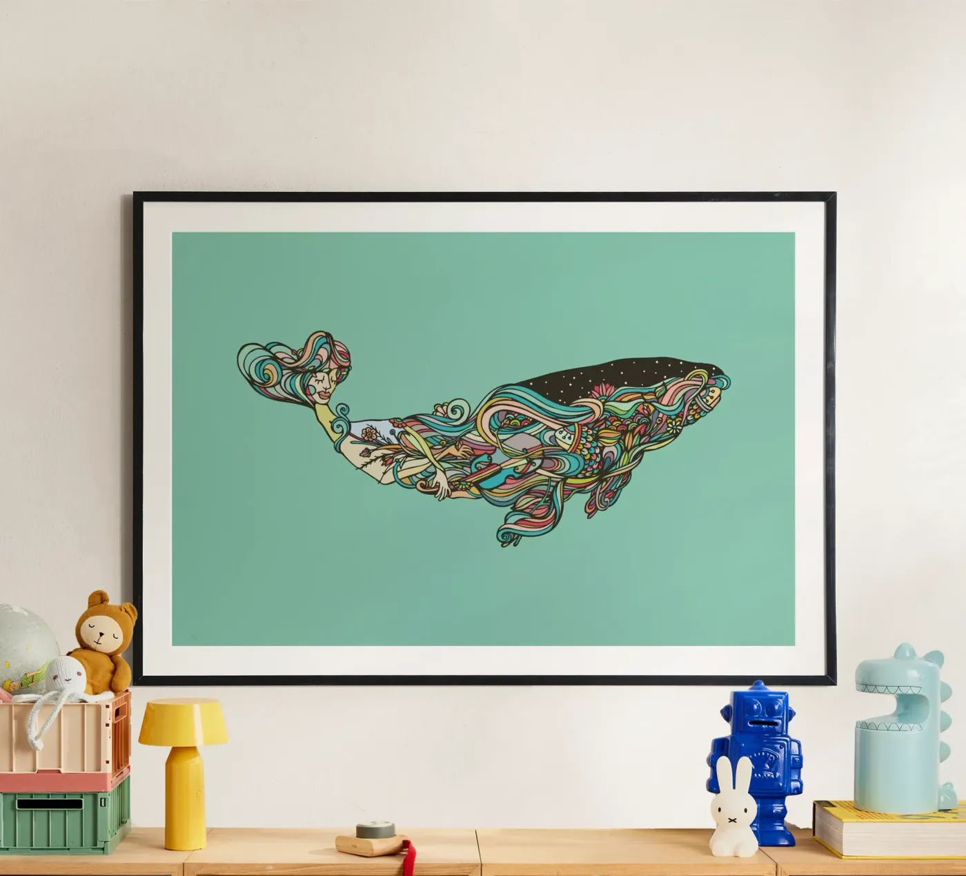 Whale poster da Ninhol