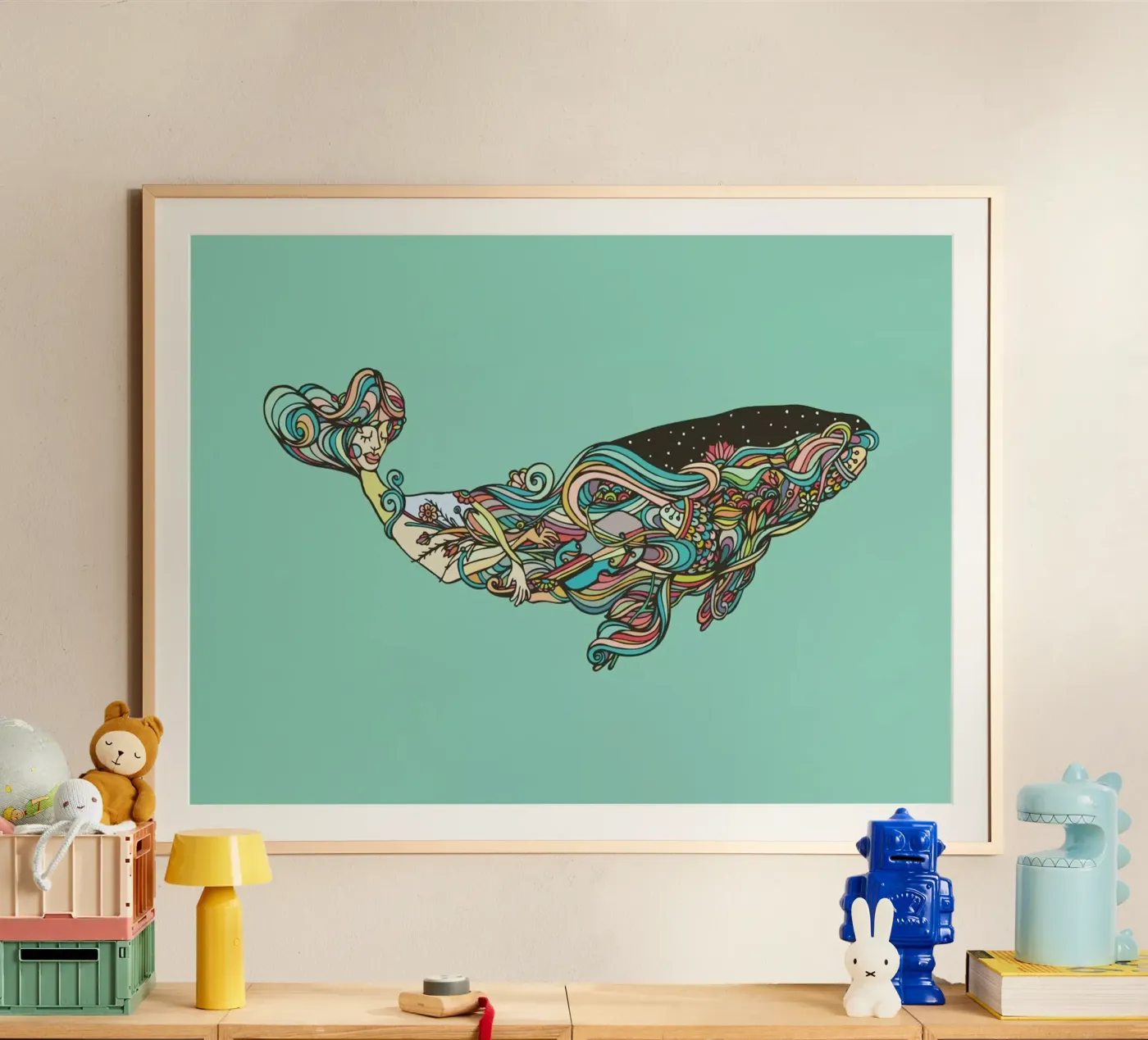 Whale poster da Ninhol