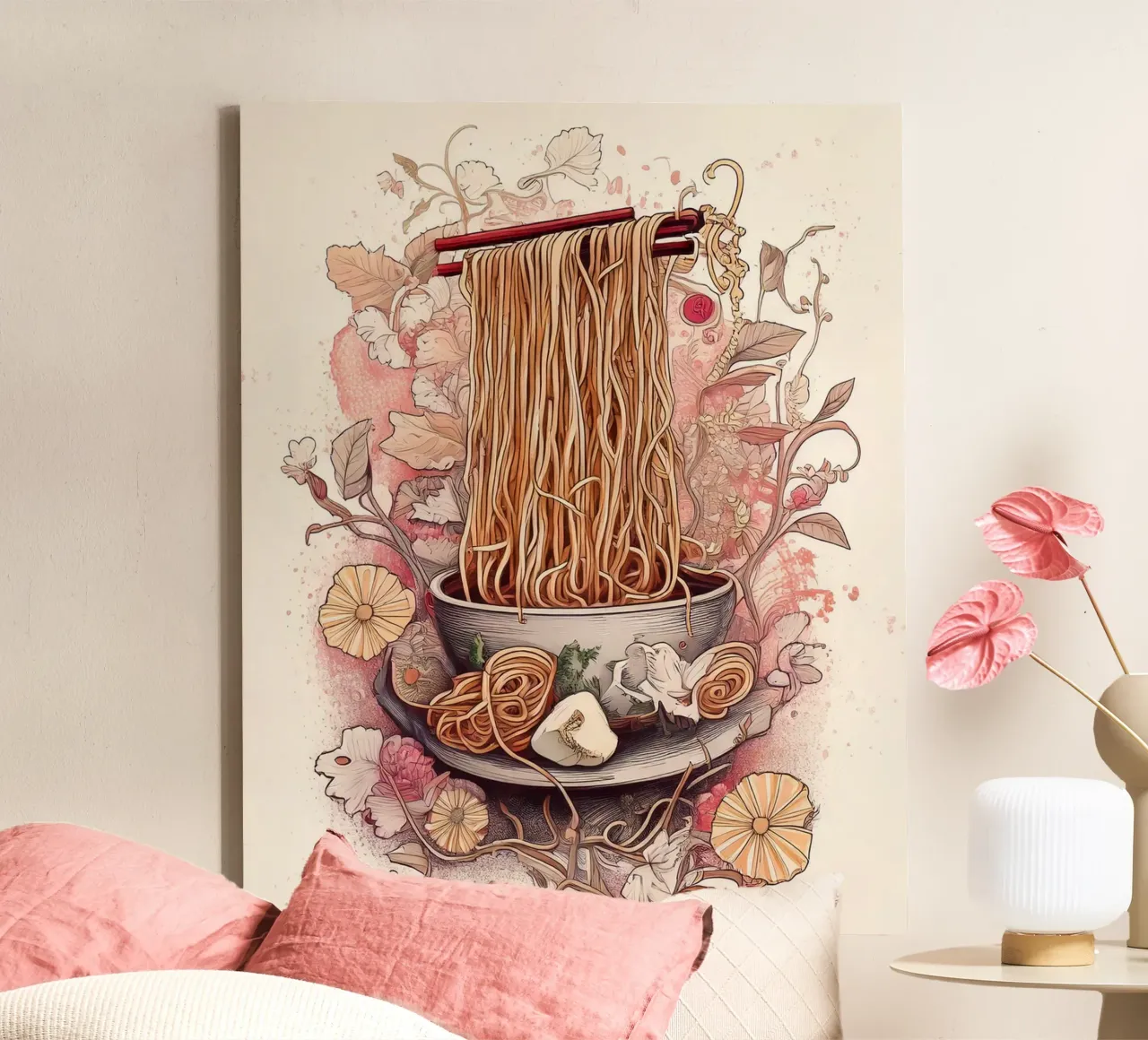 Pastel forever canvas with Floater frame by tylerstudio