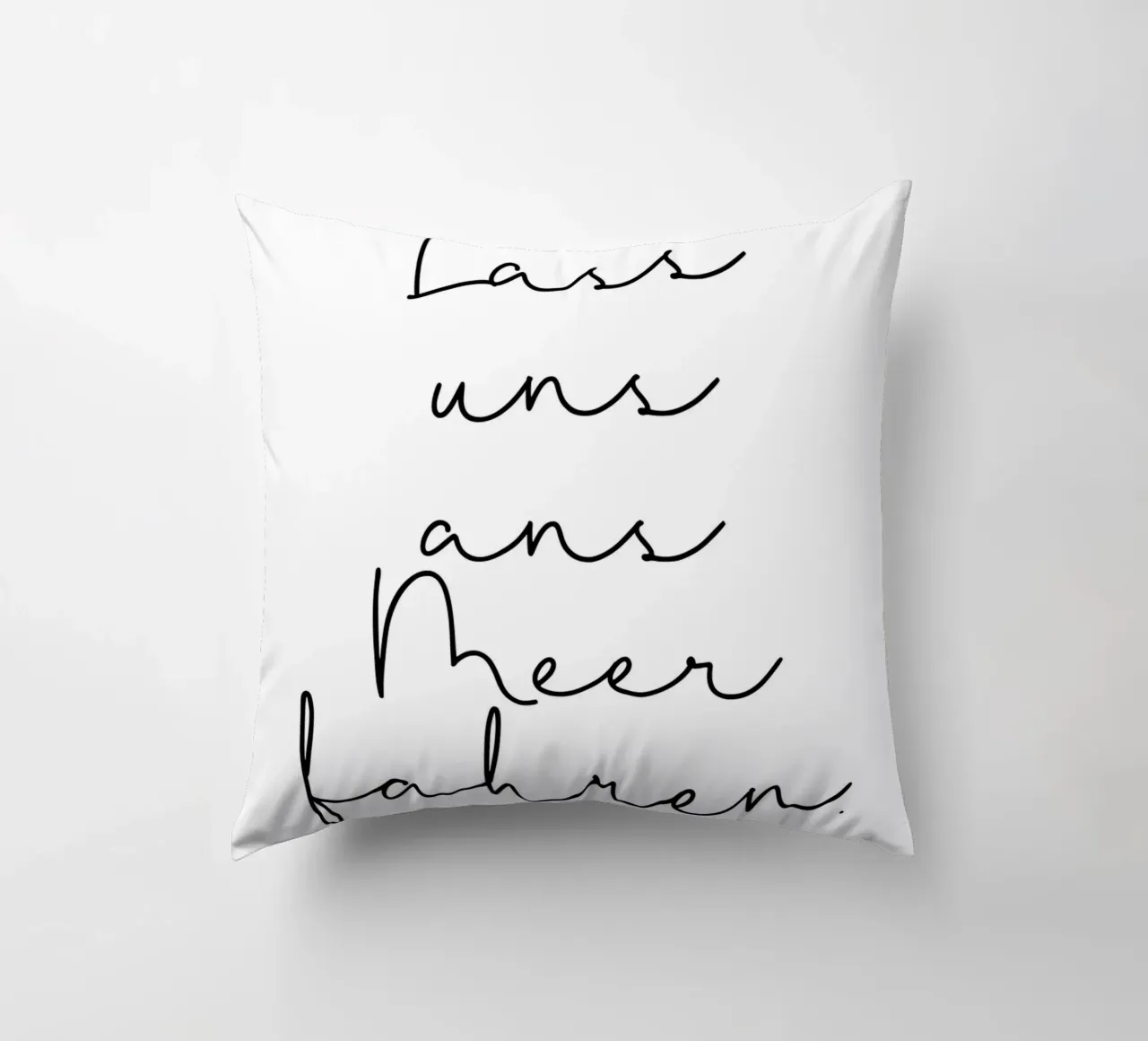 Lass uns ans Meer fahren cuscino da BAINAI