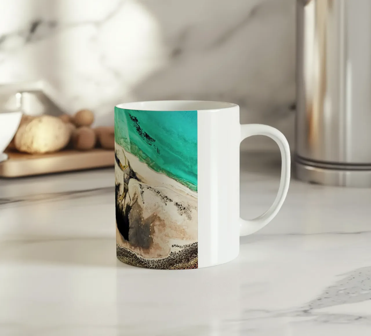 Shark Bay 14 tazza in ceramica da Simon Butterworth