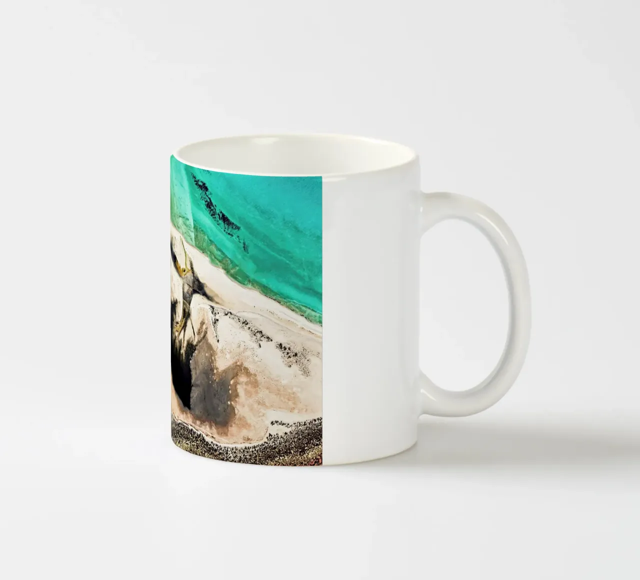 Shark Bay 14 tazza in ceramica da Simon Butterworth
