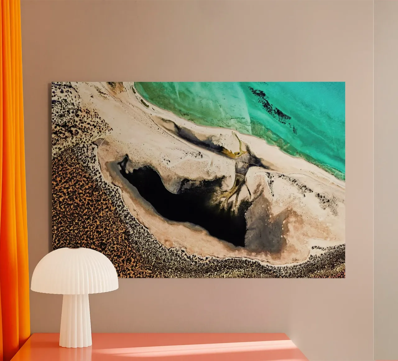 Shark Bay 14 alluminio dibond da Simon Butterworth