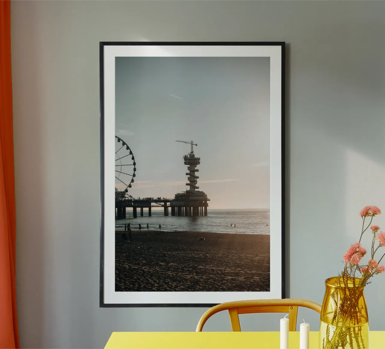 Serata estiva a Scheveningen carta hahnemühle da fokusfernweh