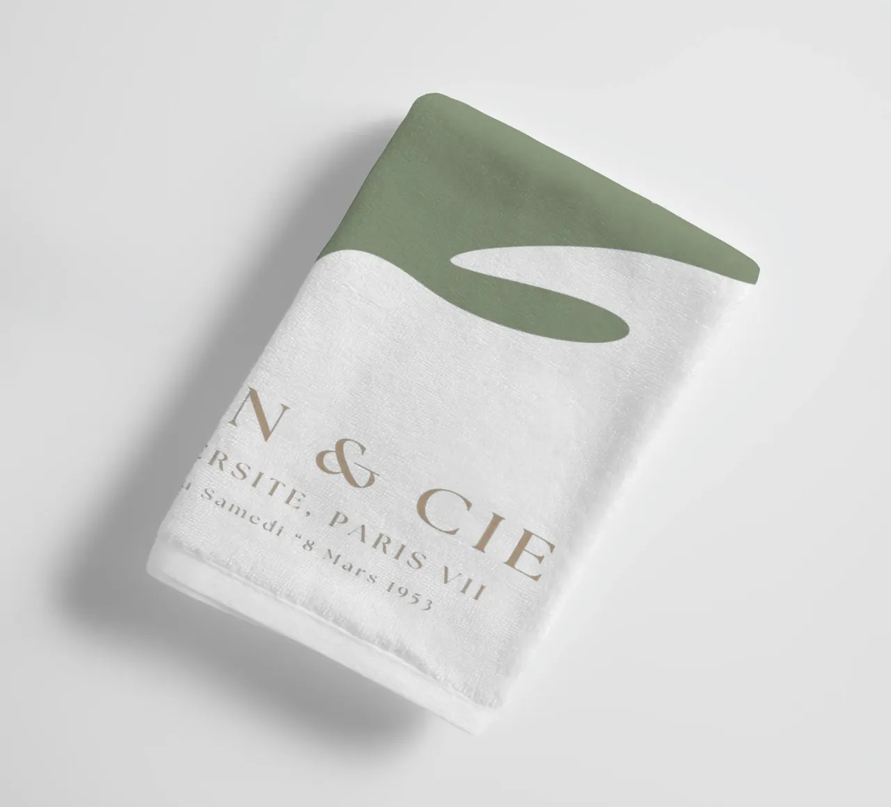 Sage Green Henri Matisse Print , Sage Green Kunst, Abstract badhanddoek van pdigitalprints