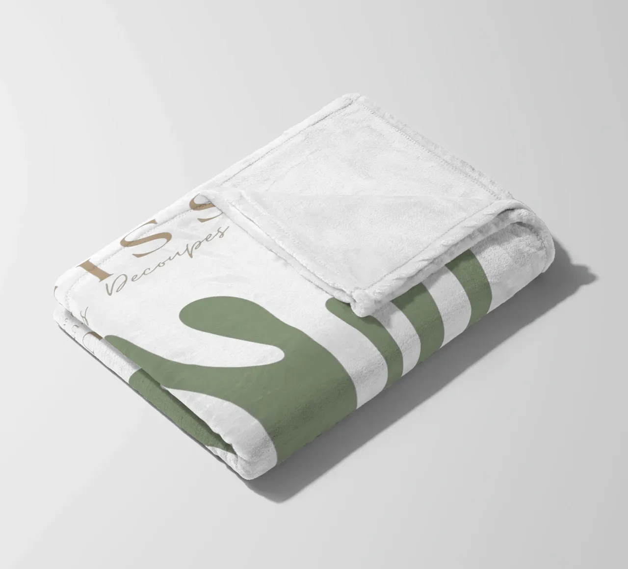 Sage Green Henri Matisse Print , Sage Green Art, Abstract Fleecedecke von pdigitalprints