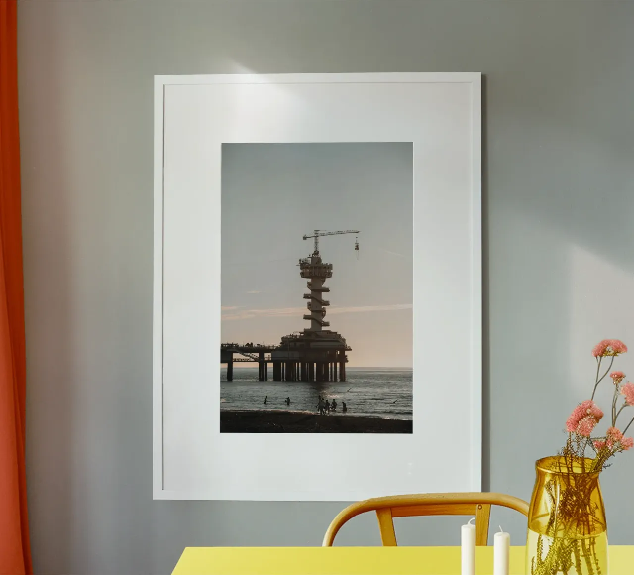 Serata estiva a Scheveningen carta hahnemühle da fokusfernweh