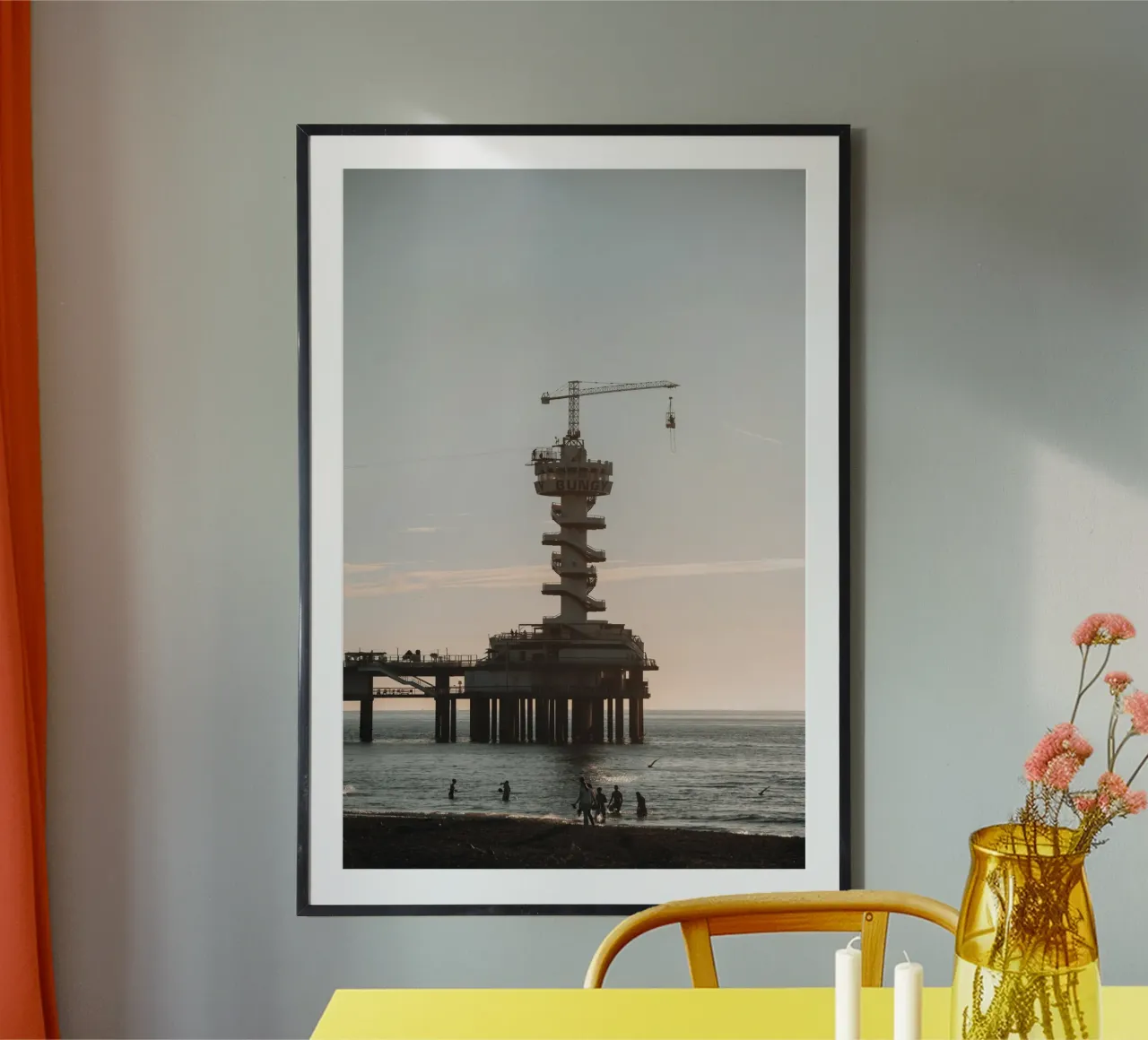 Serata estiva a Scheveningen carta hahnemühle da fokusfernweh