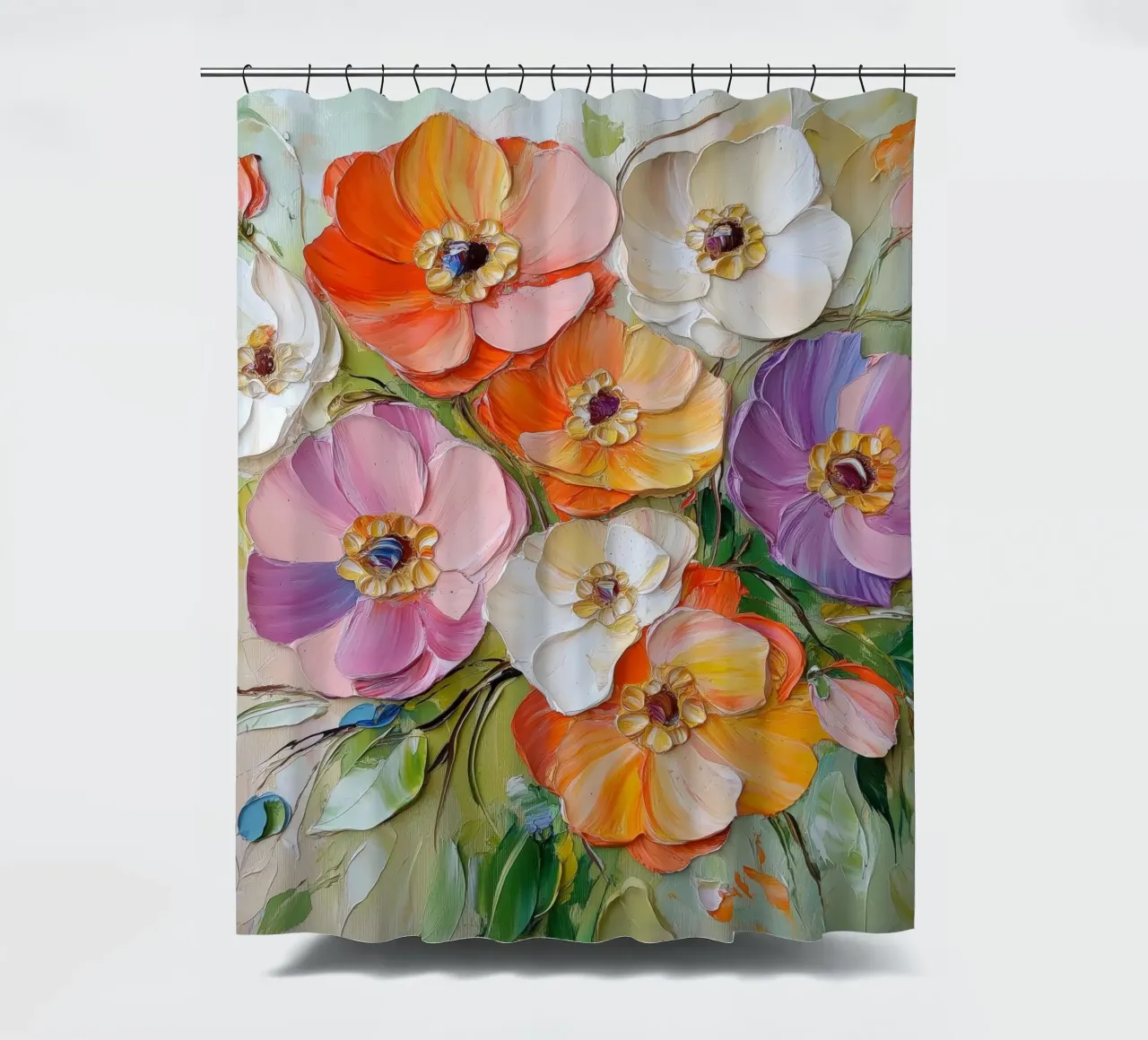 Fiori colorati tenda da doccia da Imagine