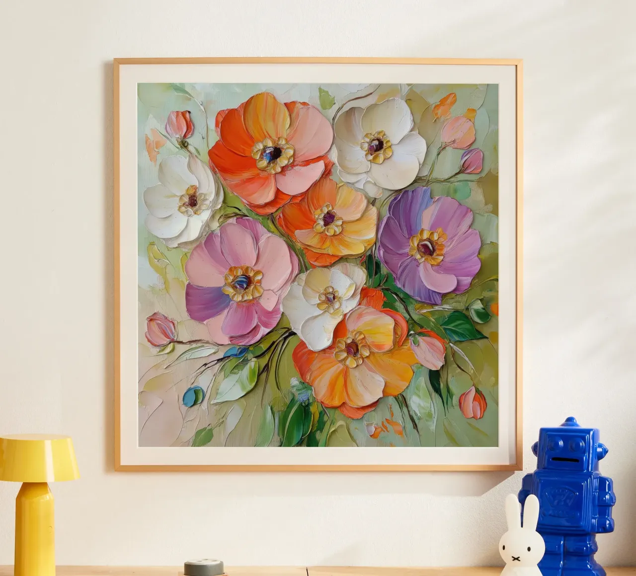 Fiori colorati carta hahnemühle da Imagine