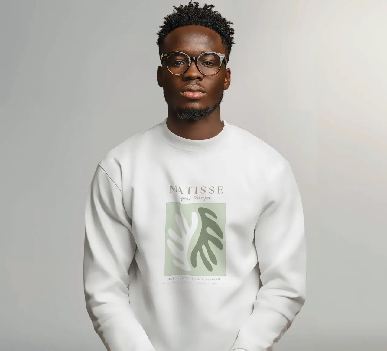 Sage Green Henri Matisse print, Sage Green Art, Abstract sweat de pdigitalprints
