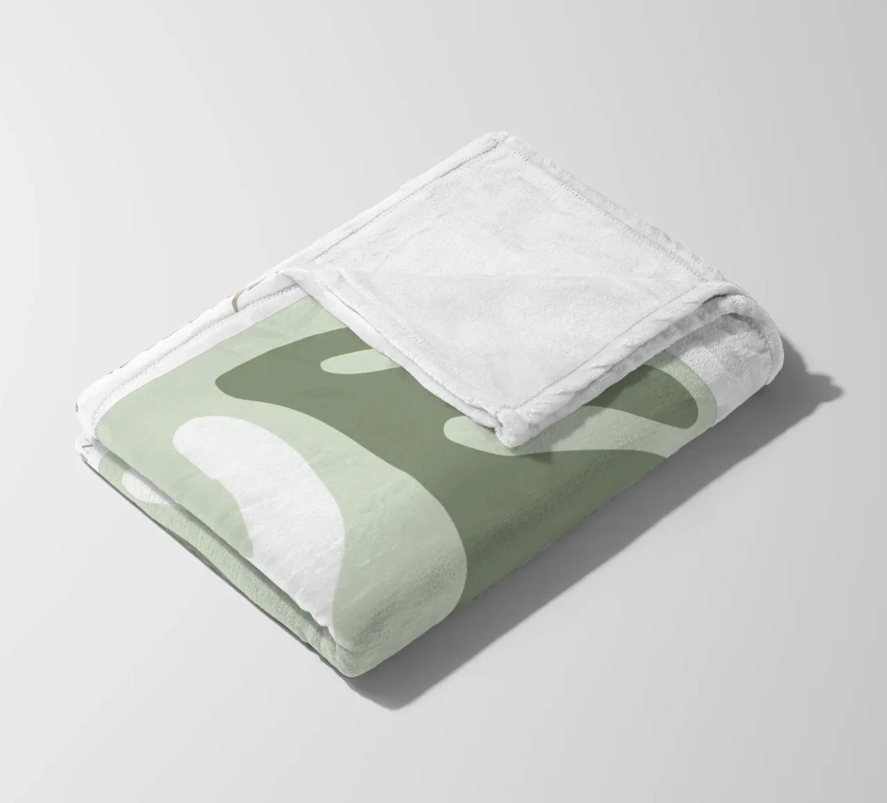 Sage Green Henri Matisse print, Sage Green Art, Abstract Fleecedecke von pdigitalprints
