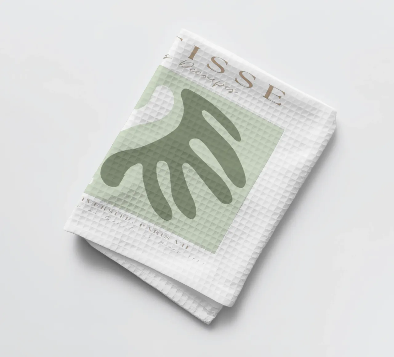 Sage Green Henri Matisse print, Sage Green Art, Abstract theedoek van pdigitalprints