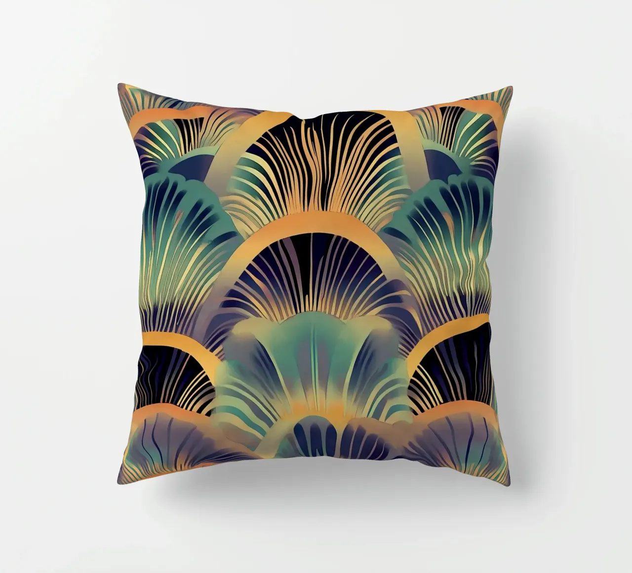 Art Deco "Luxe Perspective" cuscino da Golden Era