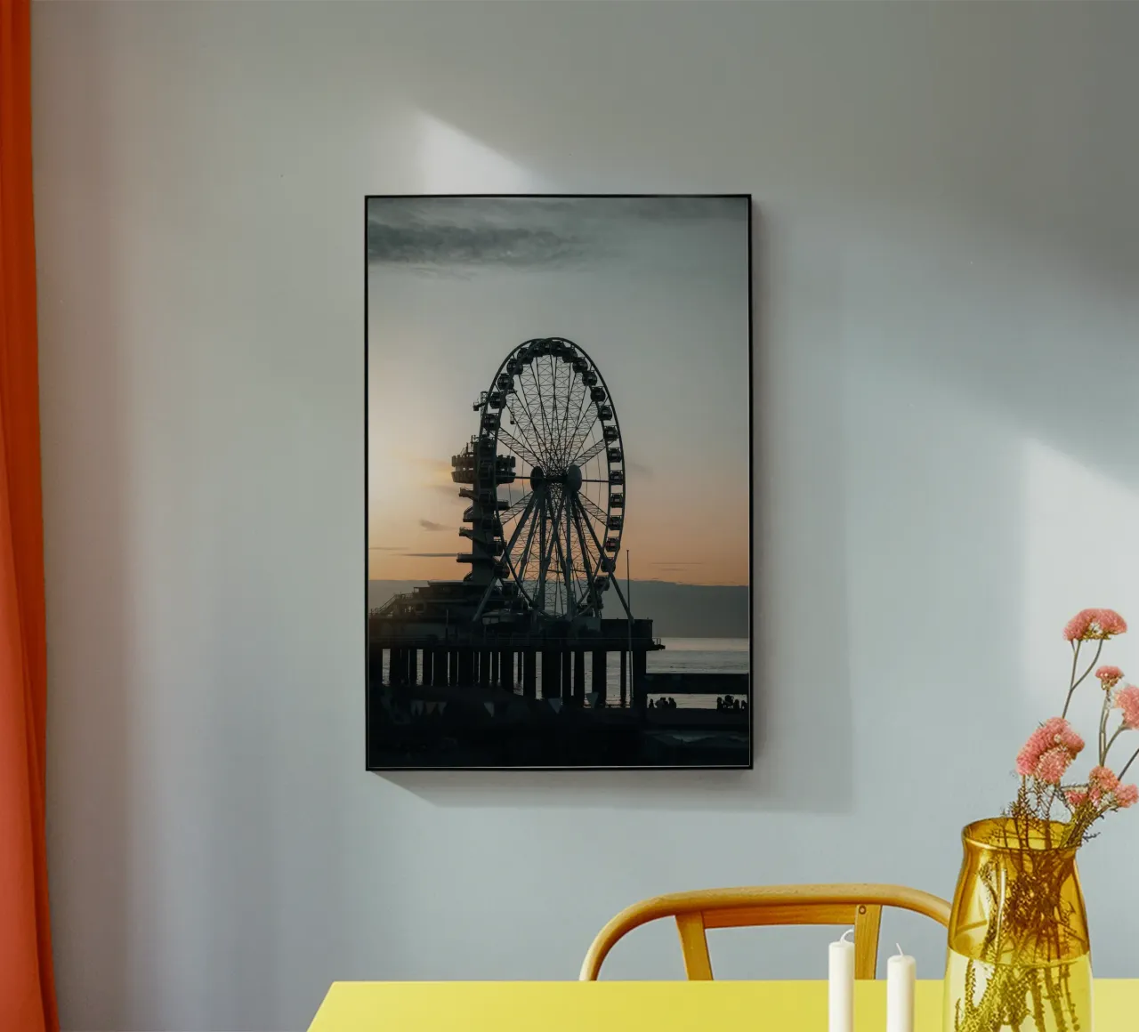 Tarde de verano en Scheveningen metacrilato de fokusfernweh