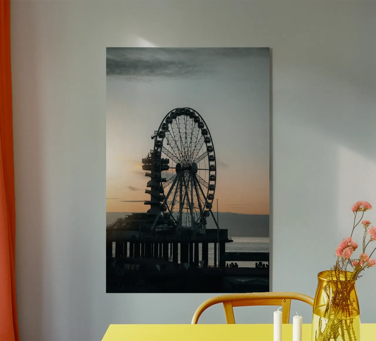 Tarde de verano en Scheveningen metacrilato de fokusfernweh