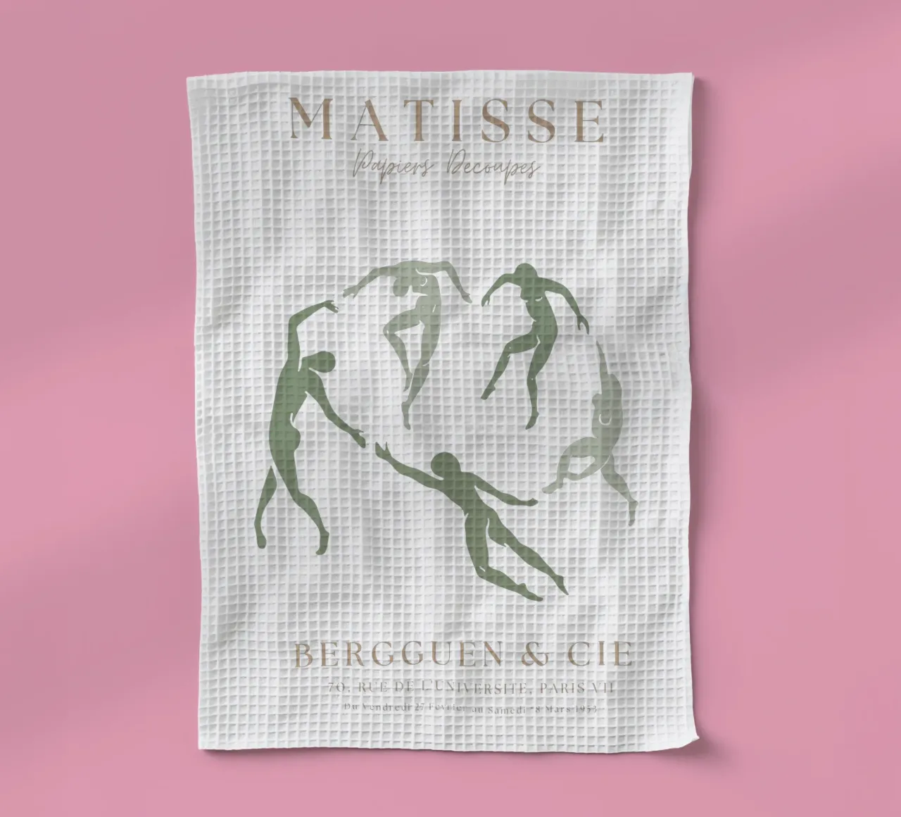 Sage Green Henri Matisse Print, Sage Green Art, Abstract torchon de pdigitalprints