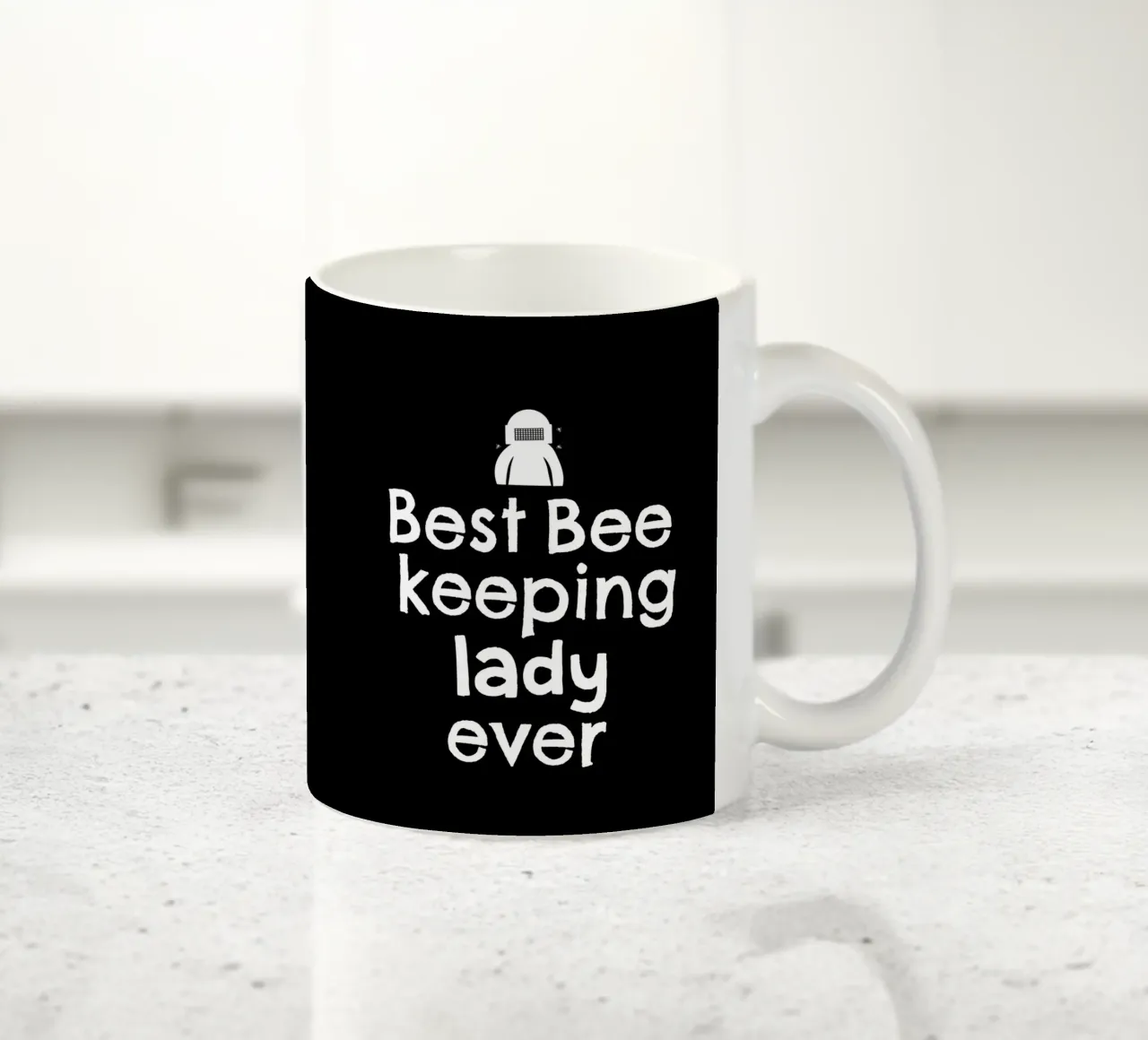 Best beekeeping lady ever tazza in ceramica da happieeagle
