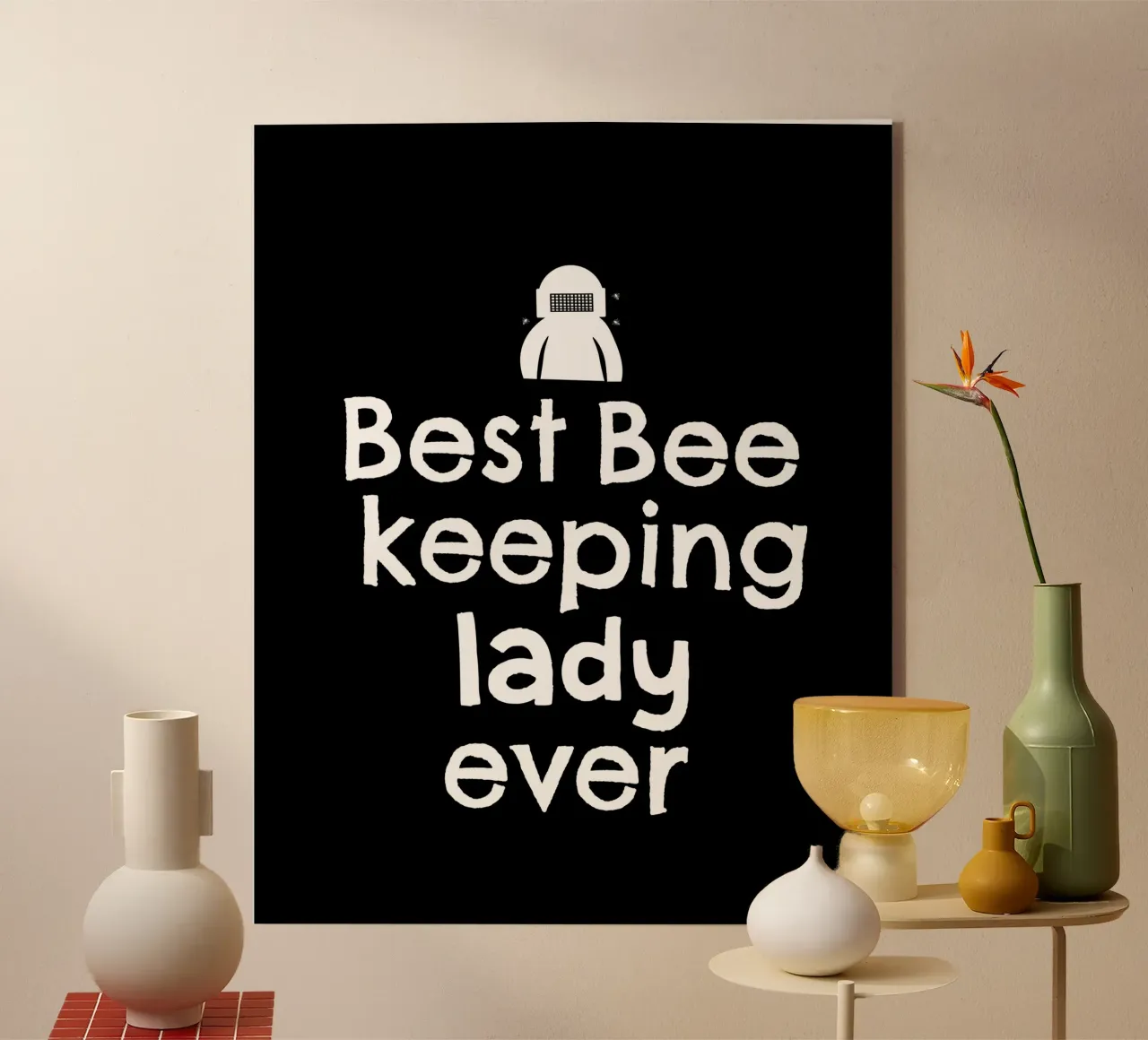 Best beekeeping lady ever plexiglass da happieeagle