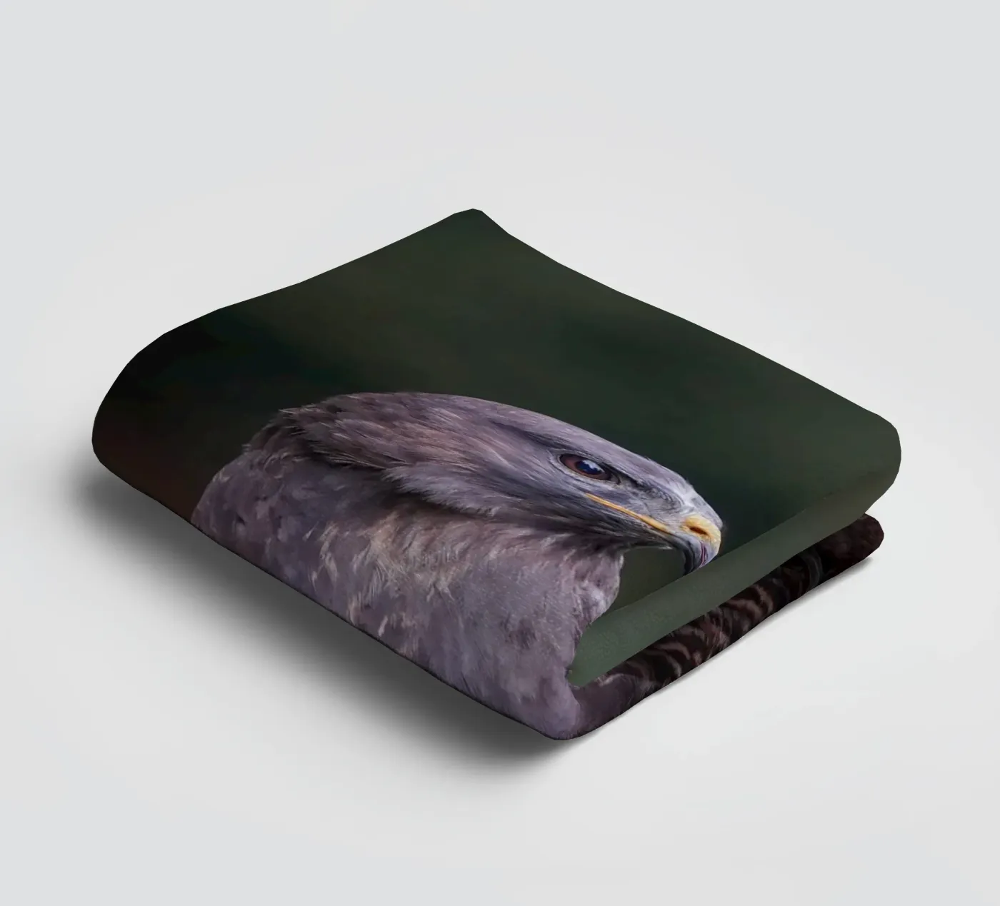 Buzzard badhanddoek van Tom's Wildlife