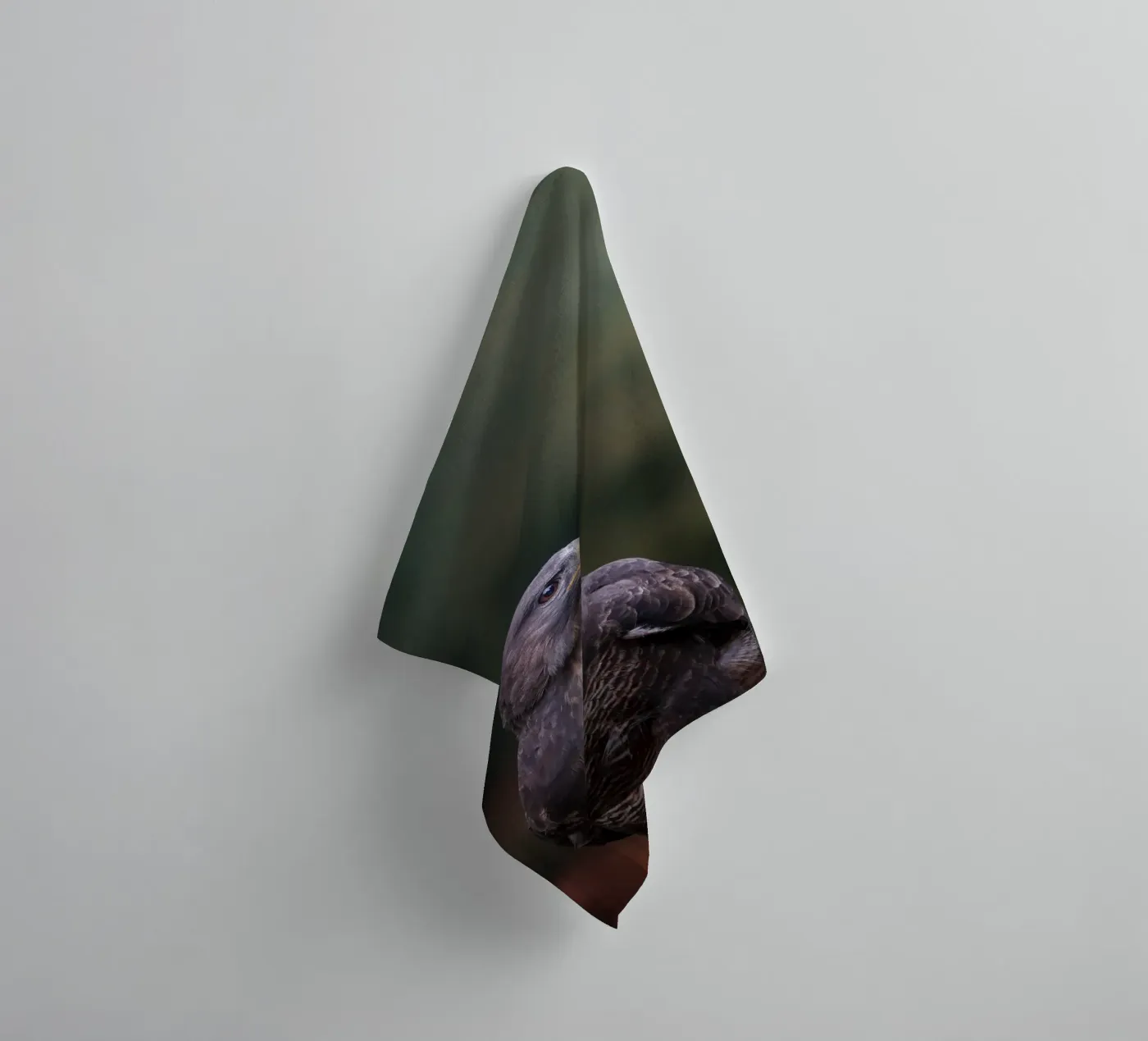 Buzzard badhanddoek van Tom's Wildlife