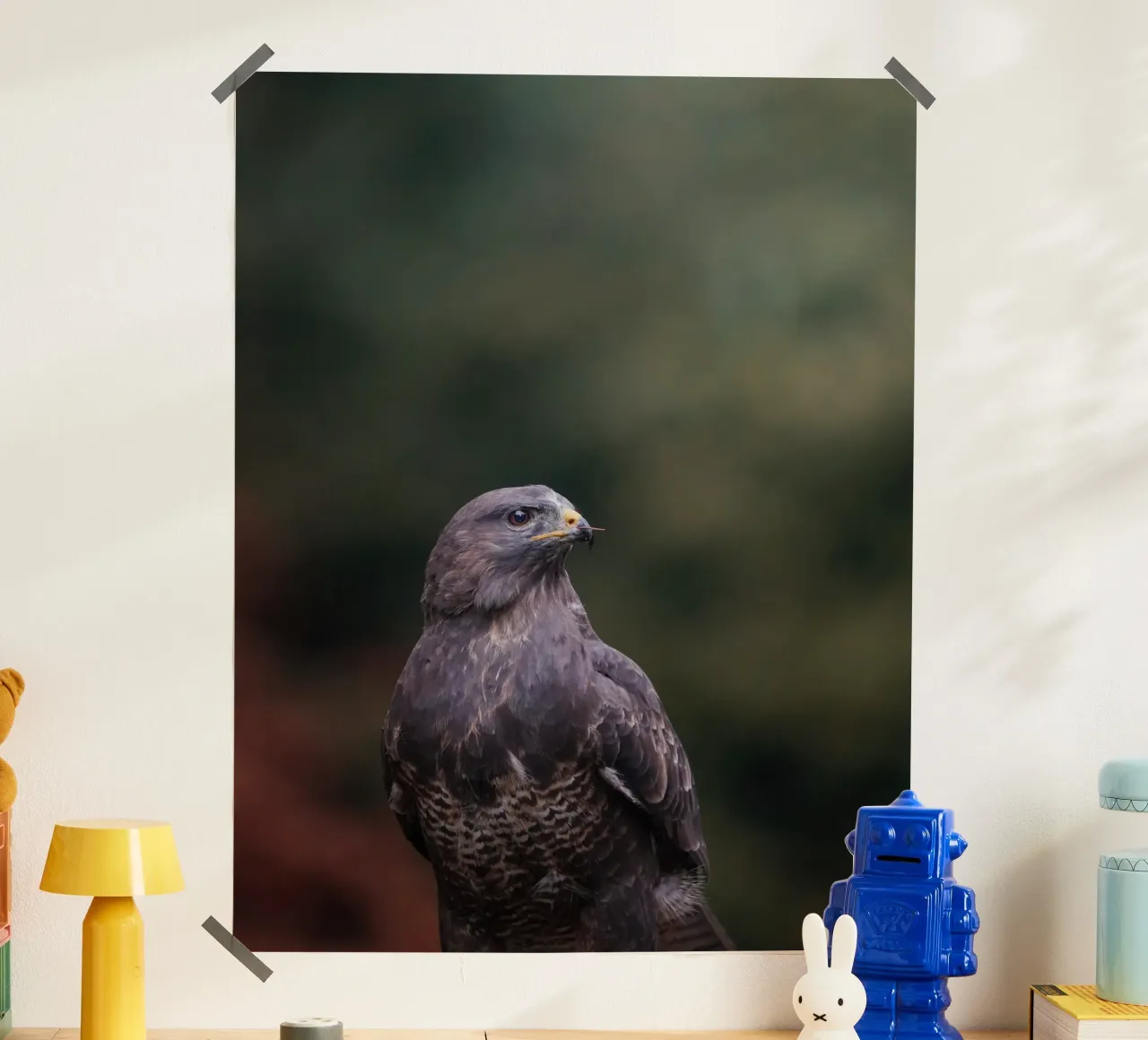 Buzzard poster by Tom's Wildlife