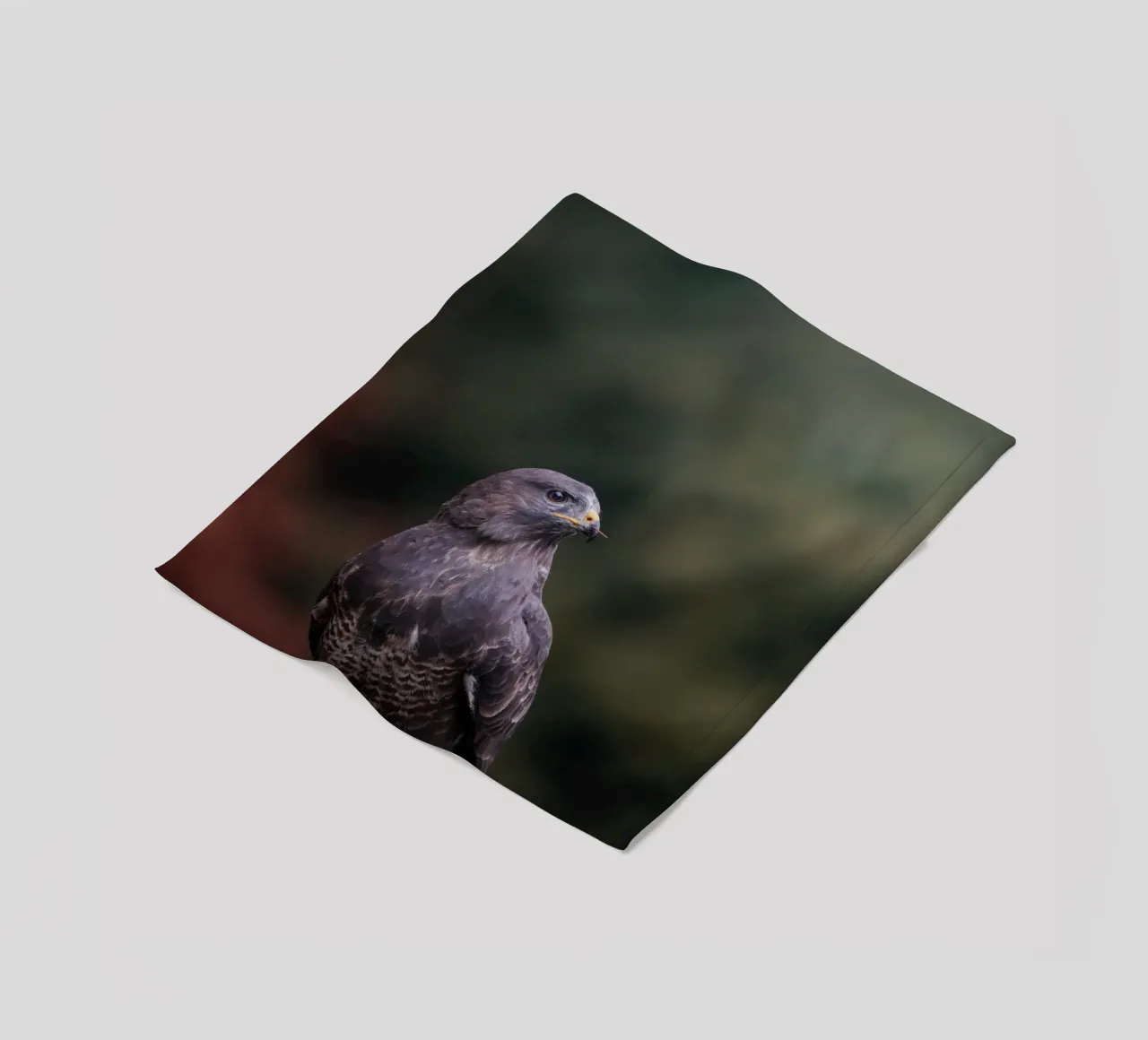 Buizerd fleecedeken van Tom's Wildlife