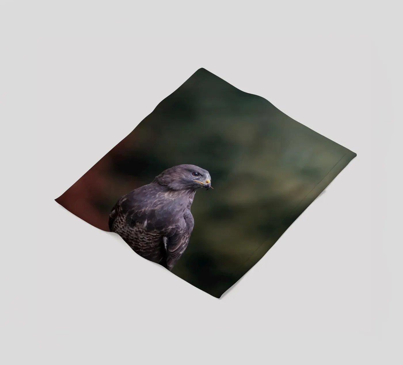 Buizerd fleecedeken van Tom's Wildlife