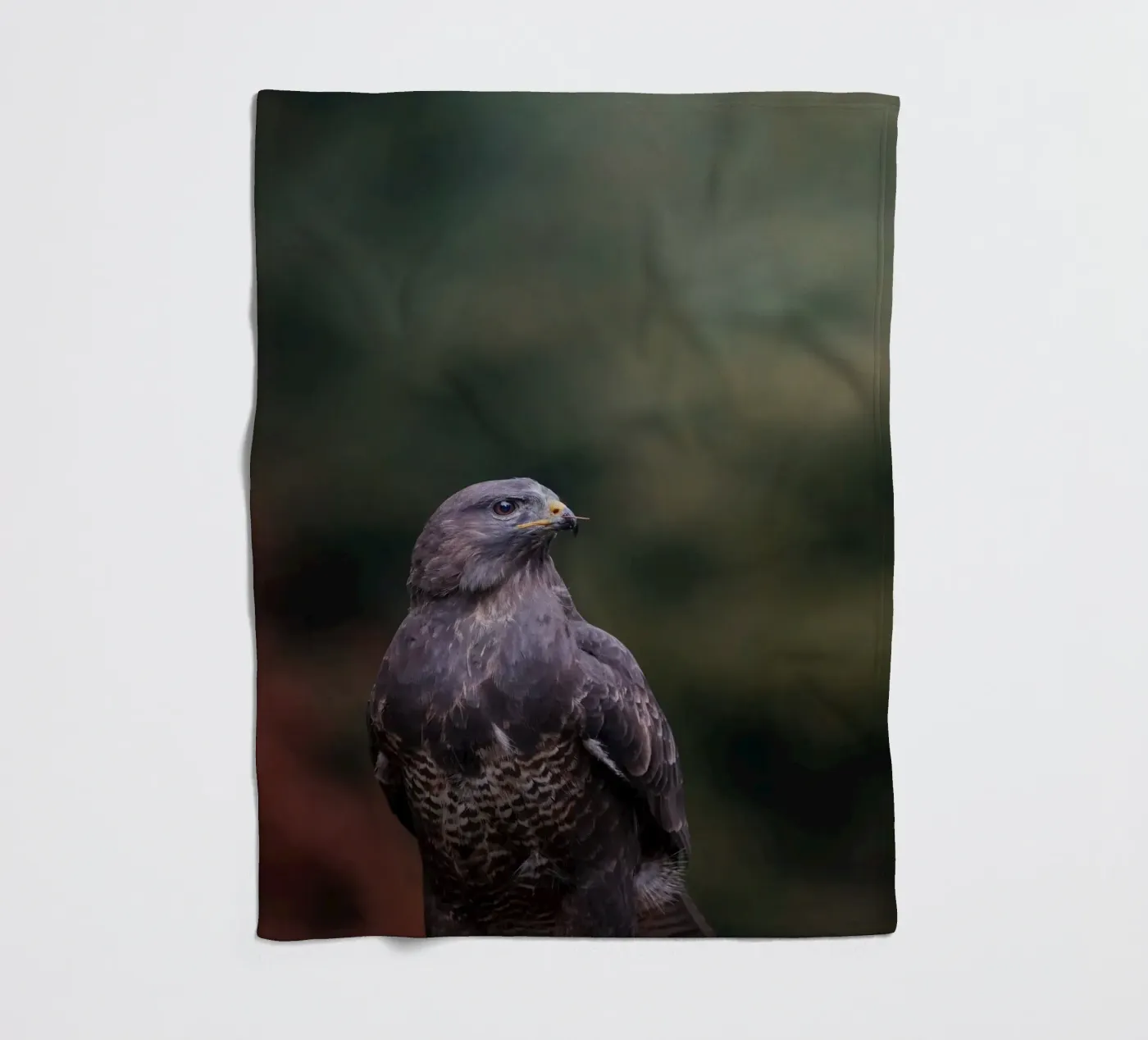 Buizerd fleecedeken van Tom's Wildlife