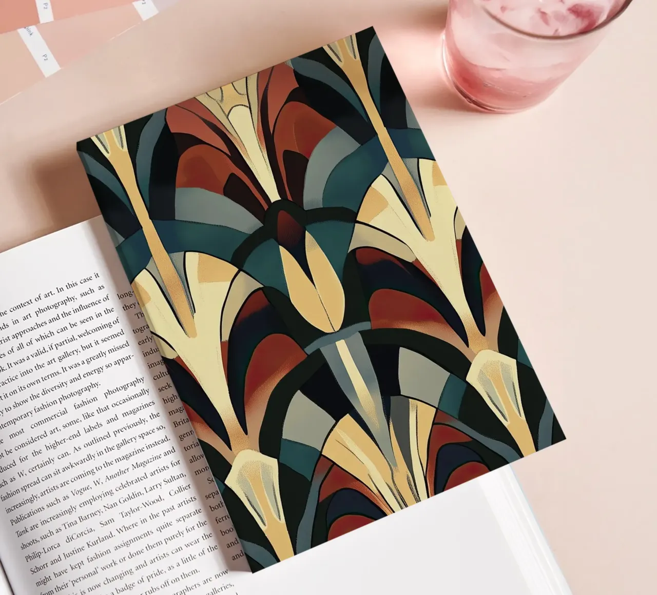 Art Deco "Radiance Reimagined" notebook by Golden Era