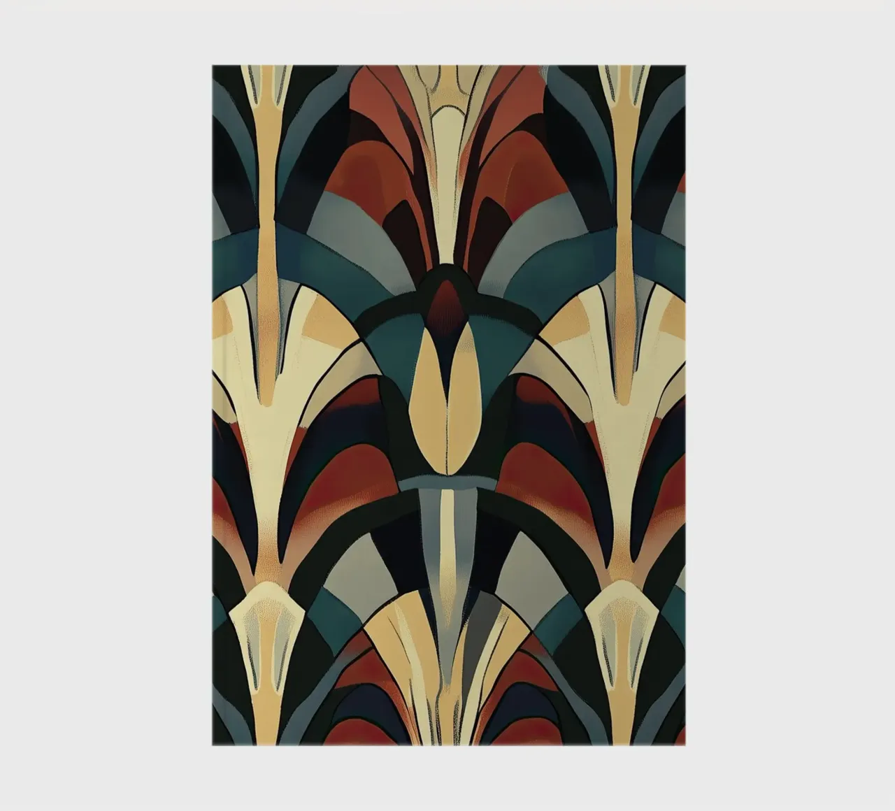 Art Deco "Radiance Reimagined" notebook by Golden Era