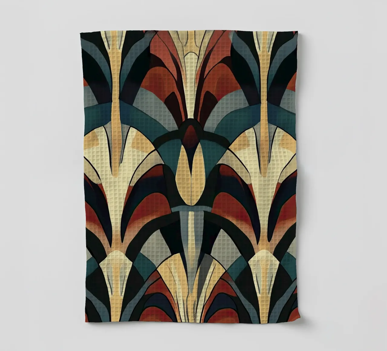 Art Deco "Radiance Reimagined" Geschirrtuch von Golden Era