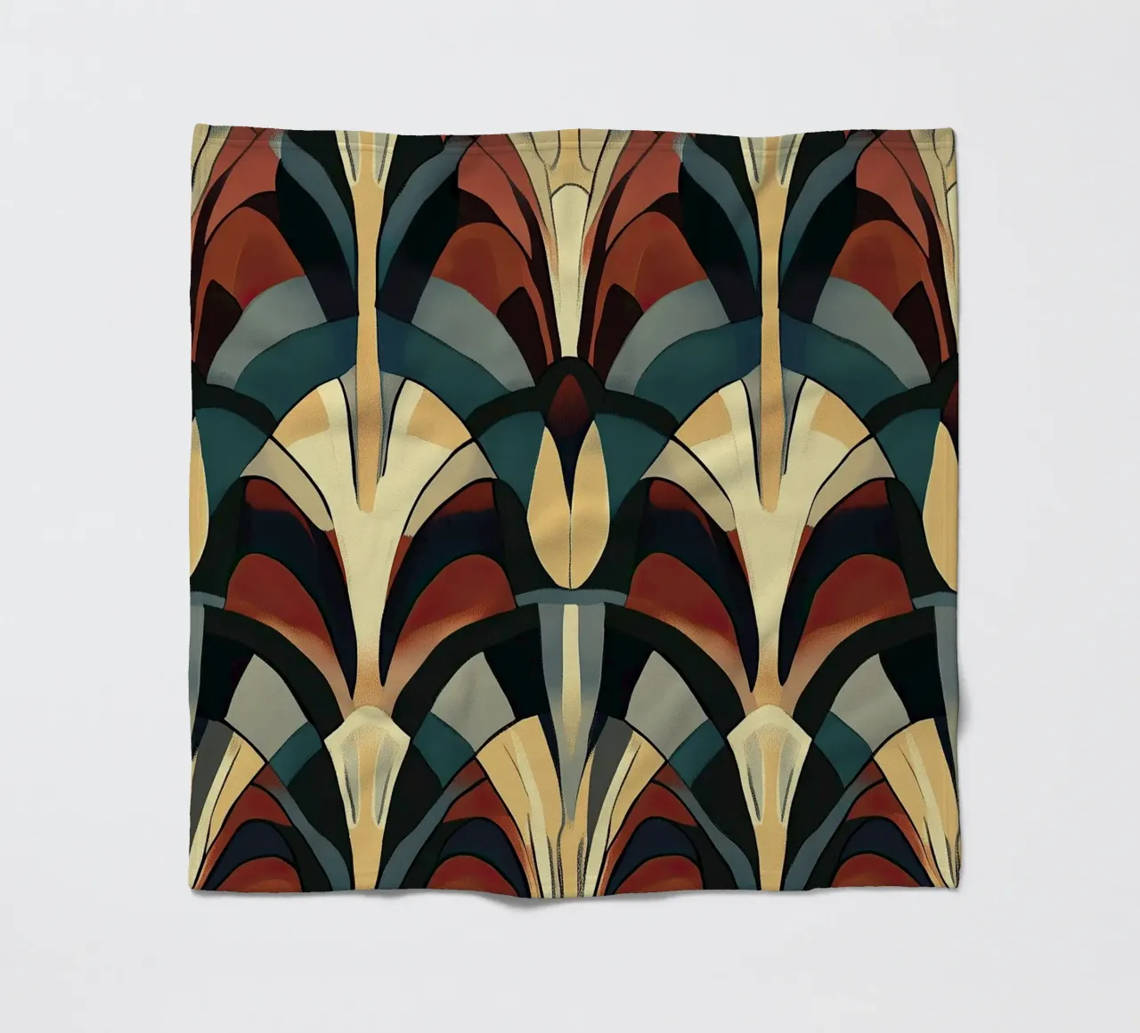 Art Deco "Radiance Reimagined" fleece blanket by Golden Era