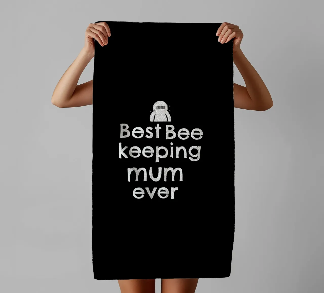 Best beekeeping mum ever asciugamano da bagno da happieeagle