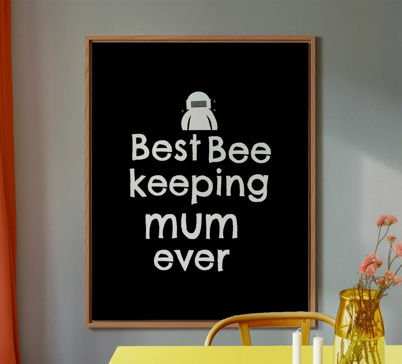 Best beekeeping mum ever alluminio dibond da happieeagle