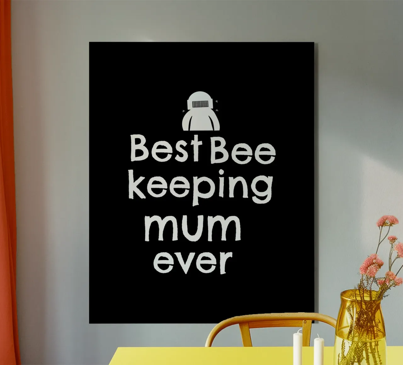 Best beekeeping mum ever alluminio dibond da happieeagle