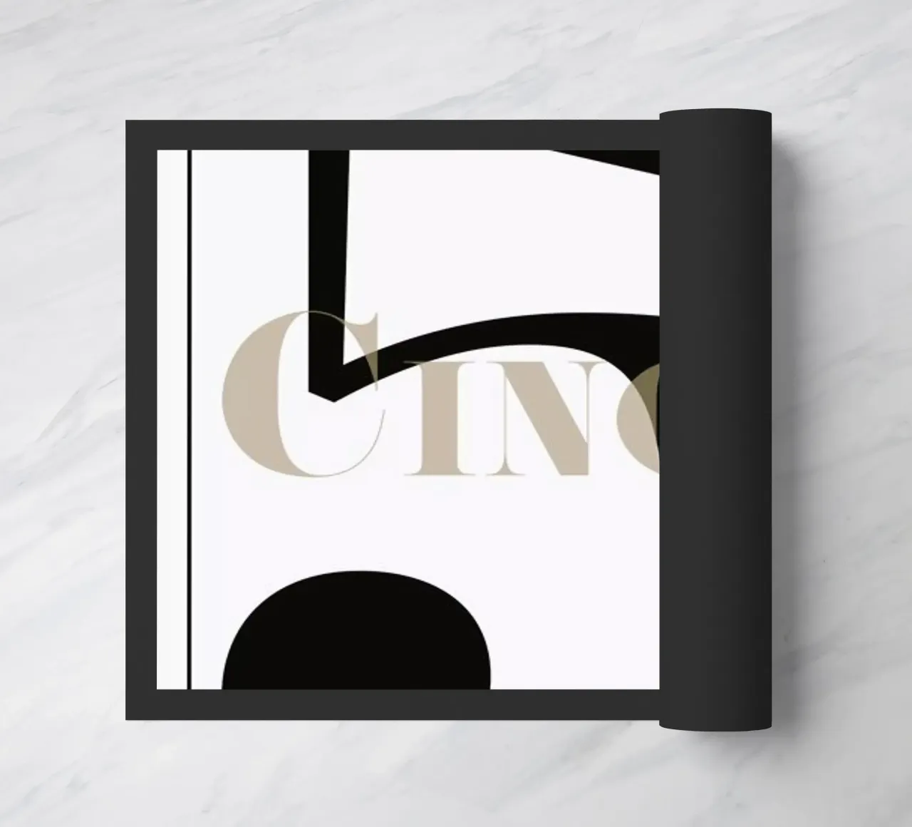 Numero 5 deurmat van In Full Color